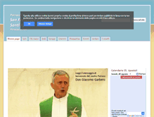 Tablet Screenshot of parrocchiasanfrancesco.it
